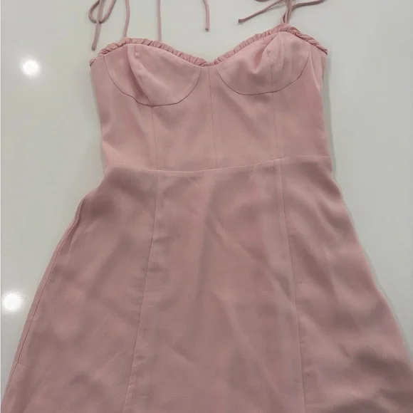 🌸 Wilfred Fable Dress | Pink Crepe | Size 8 | | SOLD OUT In Stores - Picture 8 of 14